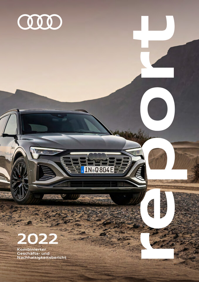 Audi Geschäftsbericht 2022