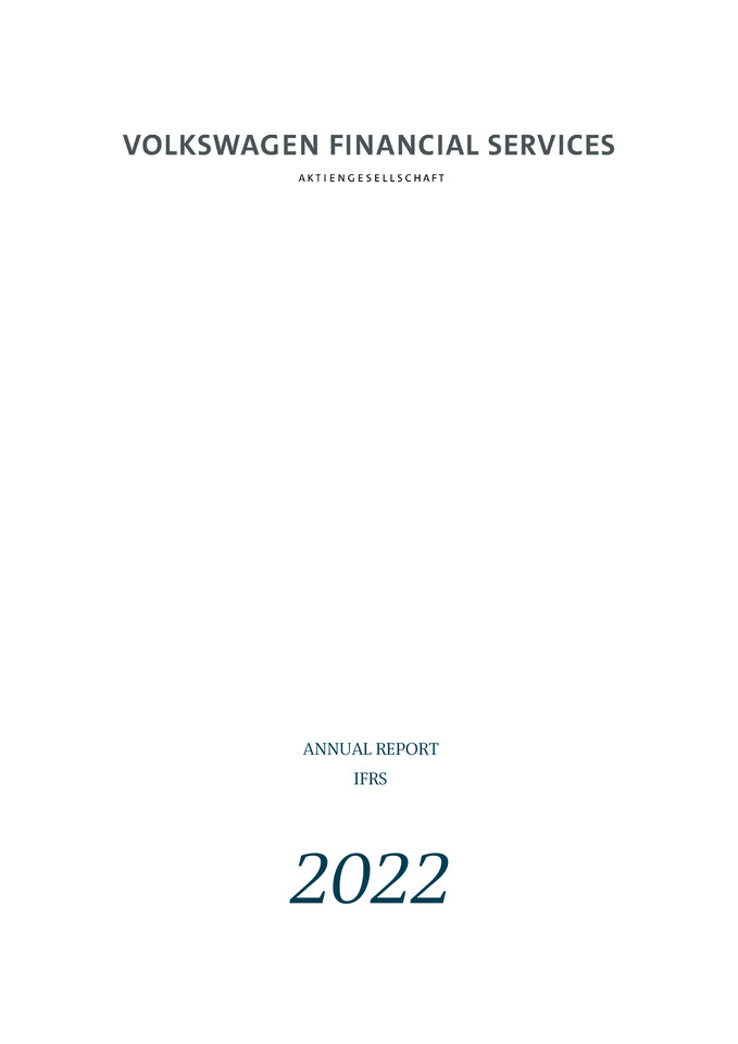 Volkswagen Financial Services AG IFRS Annual Report 2022