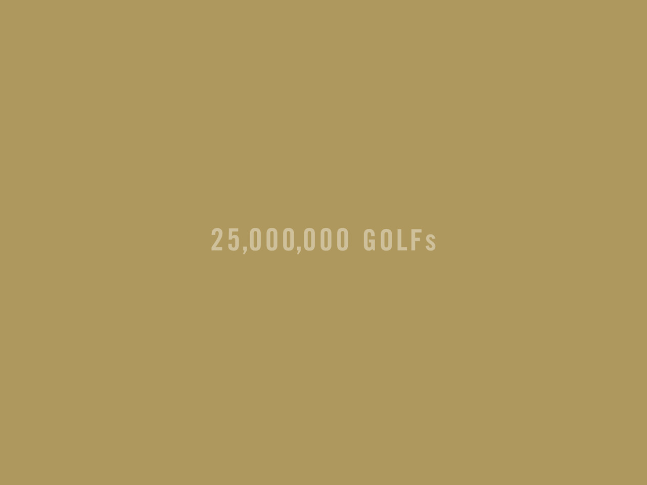 25.000.000 Golf