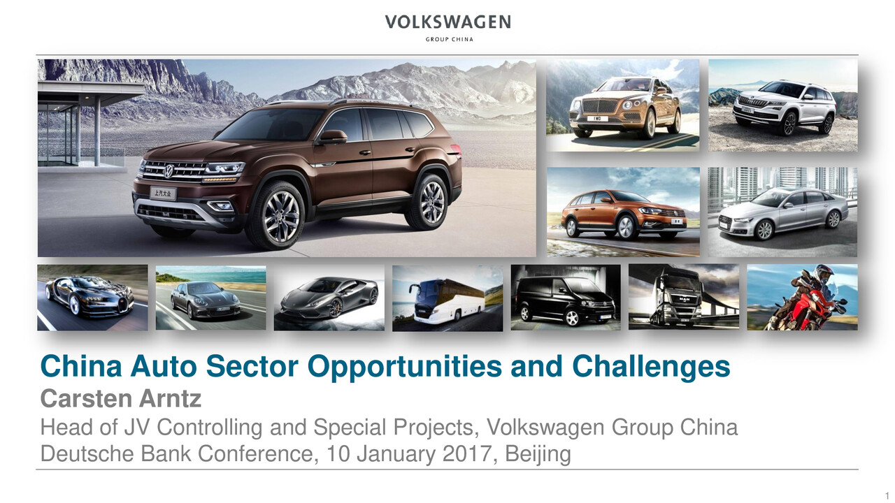 China Auto Sector Opportunities and Challenges