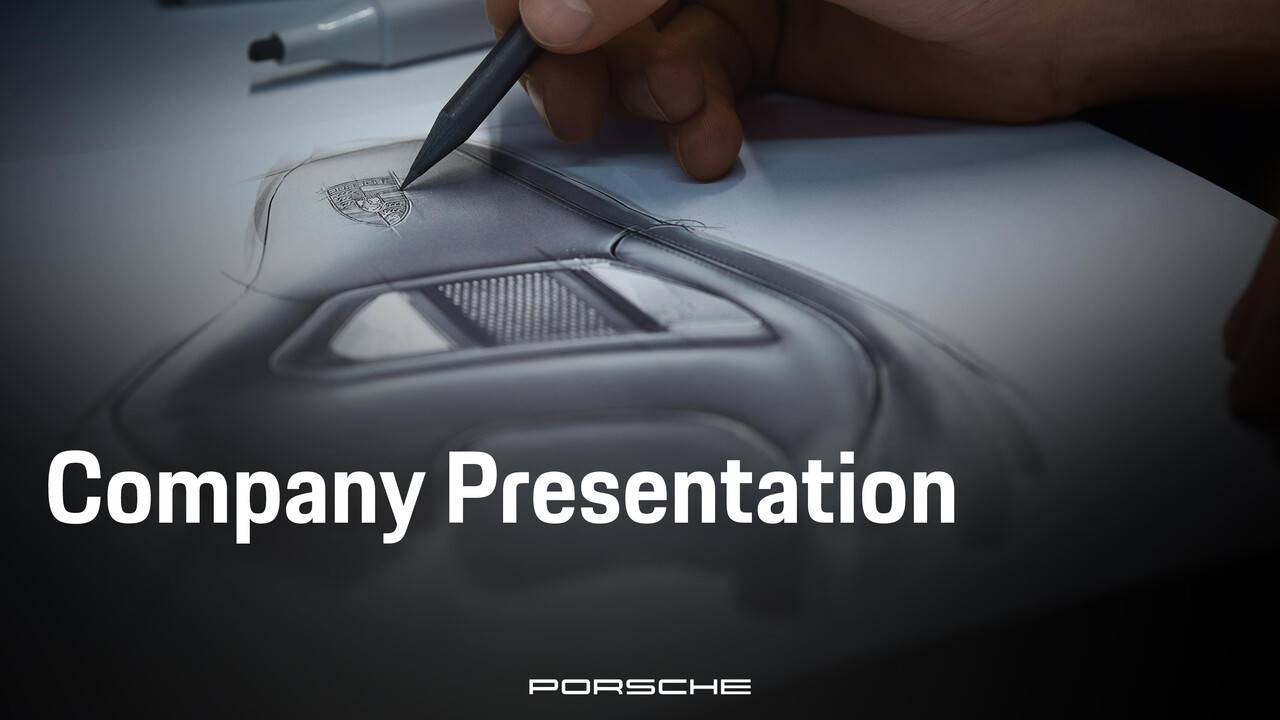 Porsche Company Präsentation (Englisch)