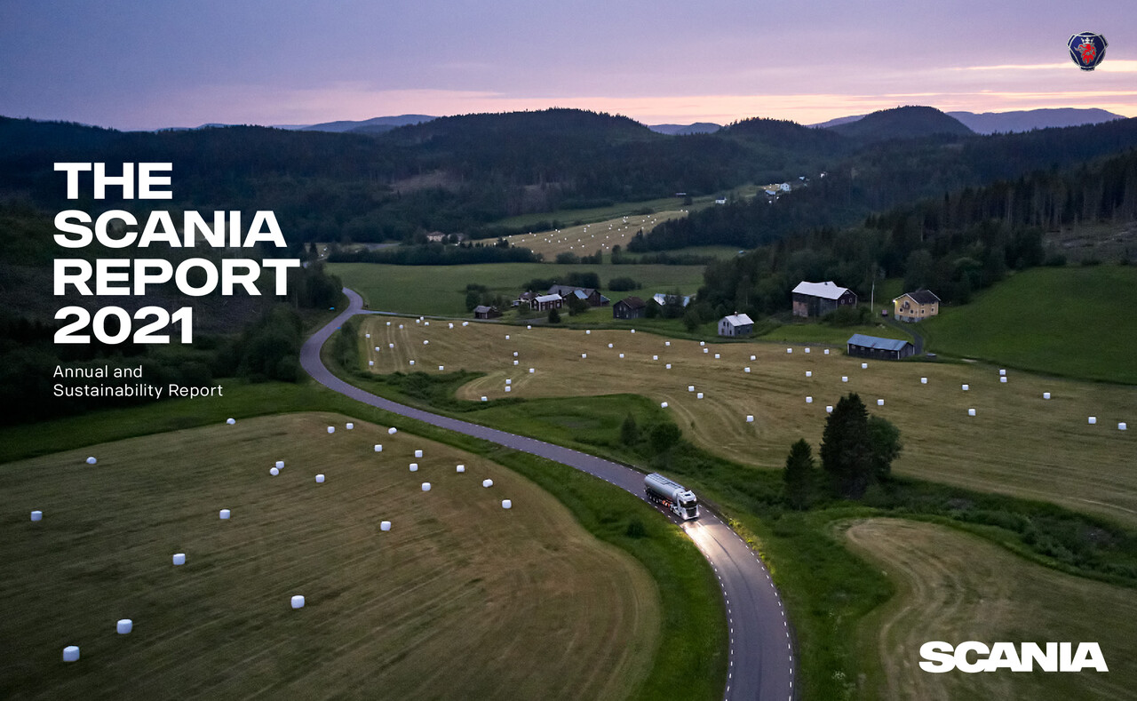 Scania Annual and Sustainabilty Report 2021 (Englisch)