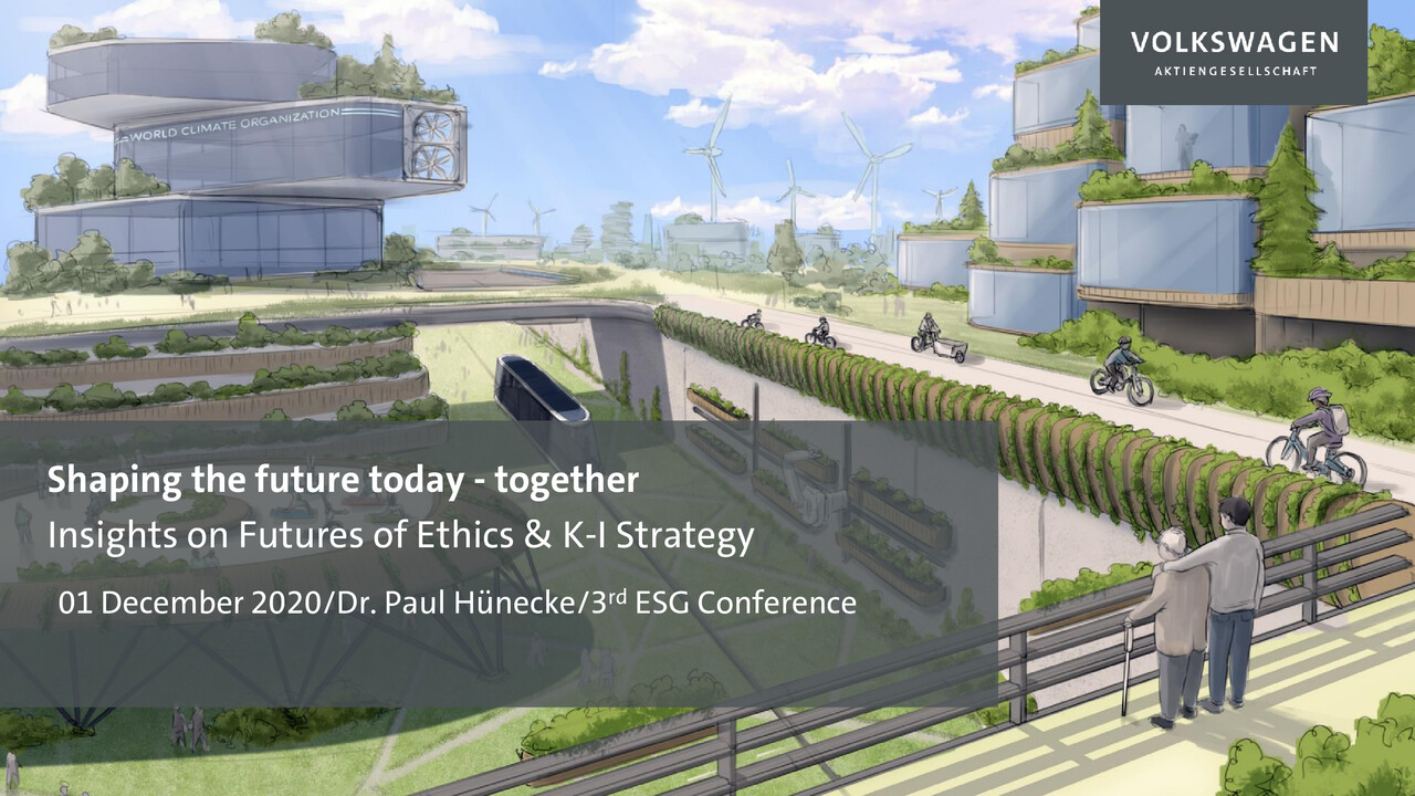 Shaping the future today - together | Insights on Futures of Ethics & K-I Strategy