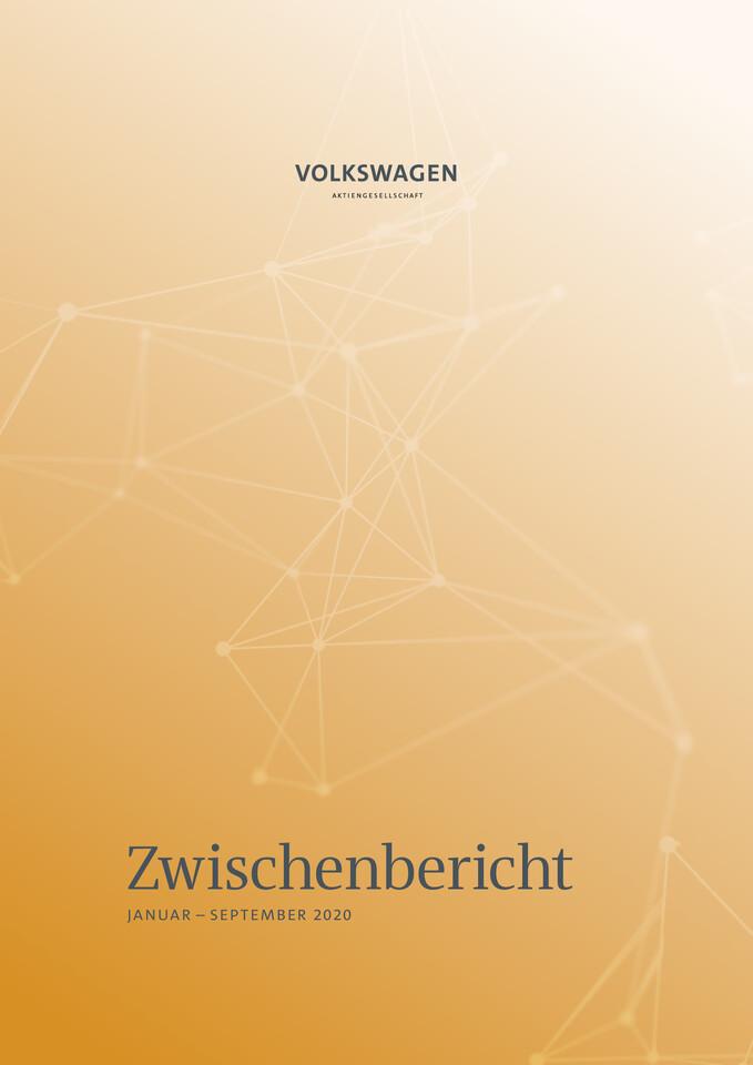 Zwischenbericht Januar - September 2020 (German)
