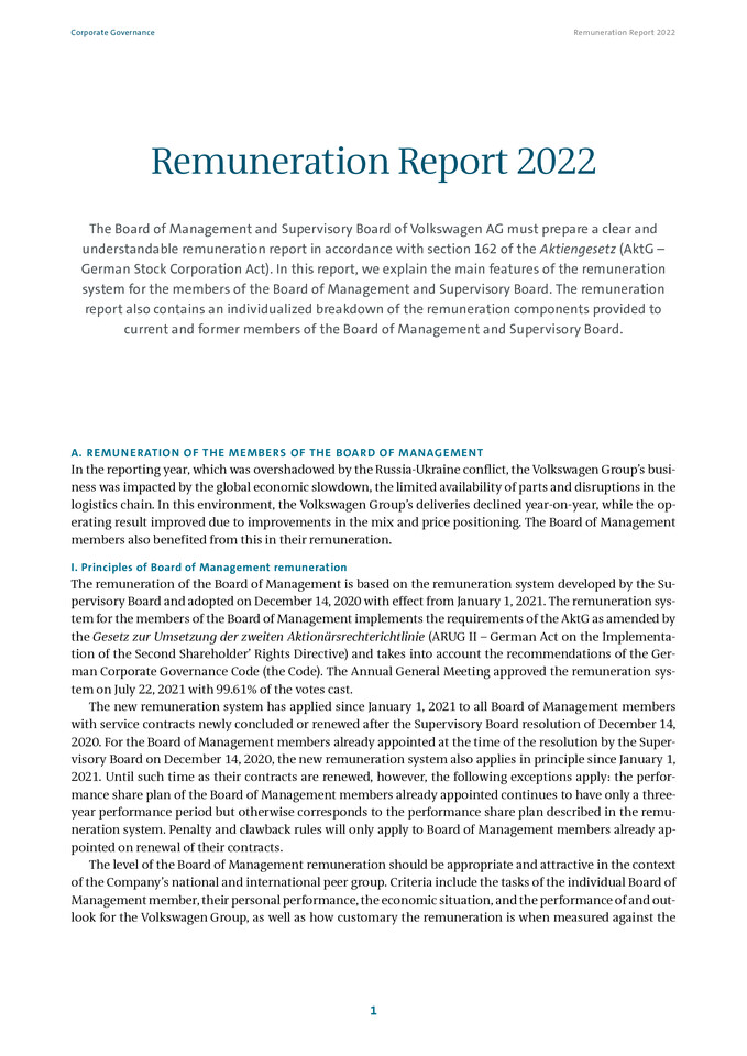 Remuneration Report 2022
