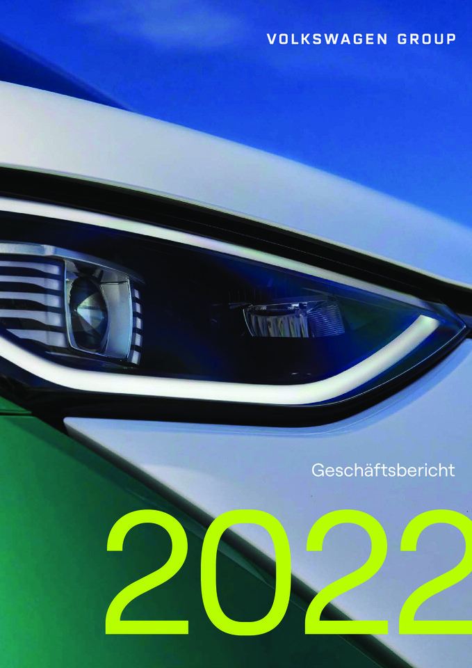Geschäftsbericht Volkswagen AG 2022