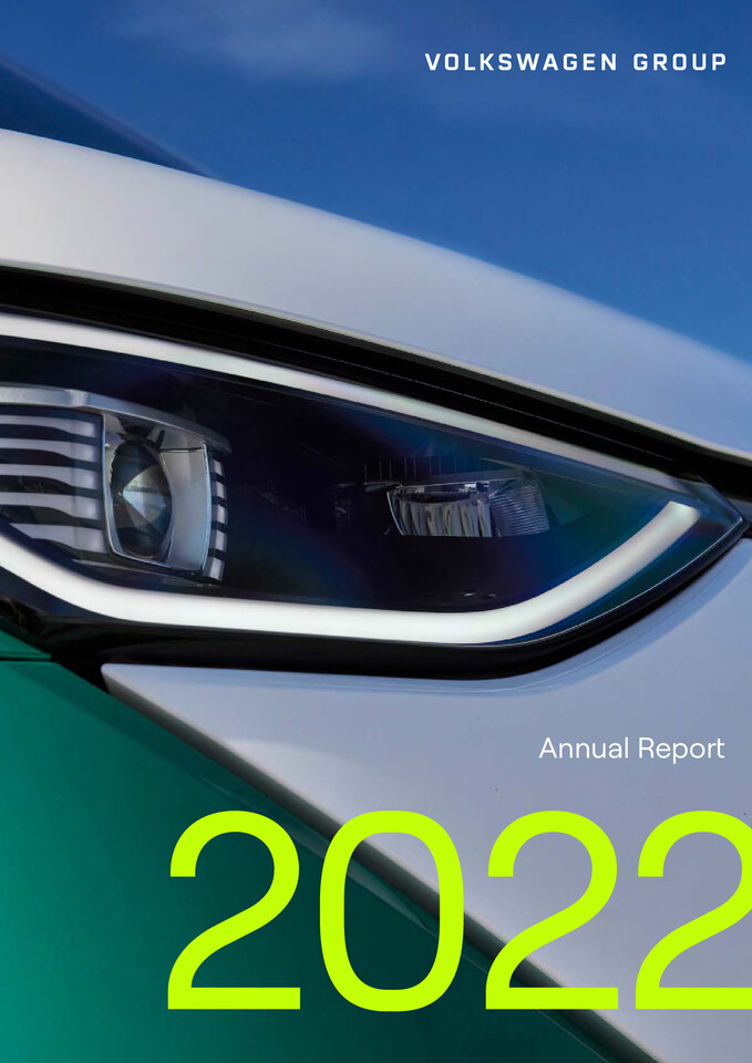 Annual Report of Volkswagen AG 2022