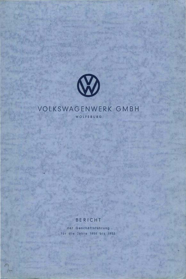 Annual Report 1951–1953