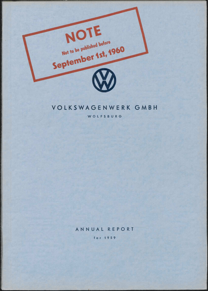 Annual Report 1959