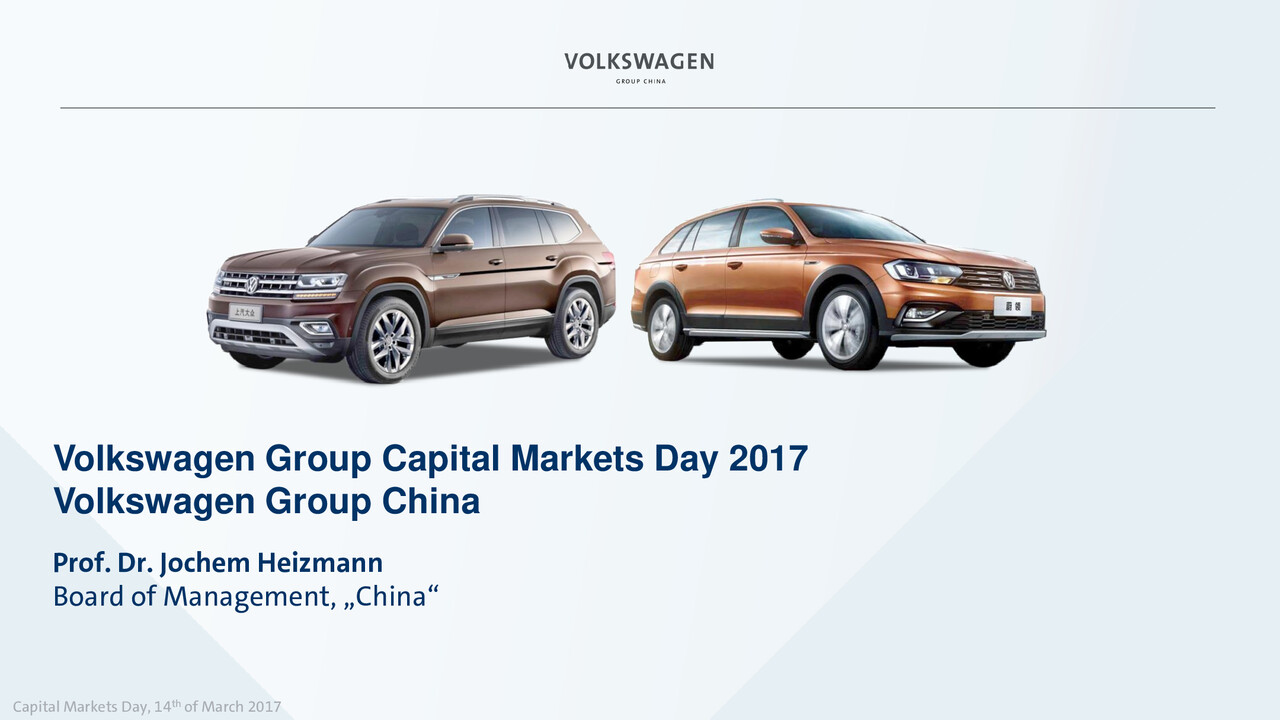Volkswagen Group China
