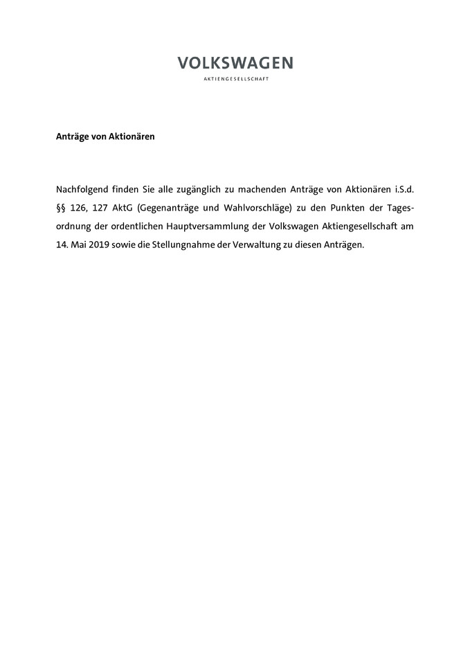 Gegenanträge