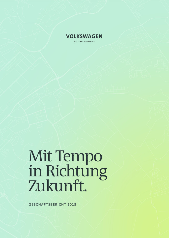 Volkswagen AG Geschäftsbericht 2018