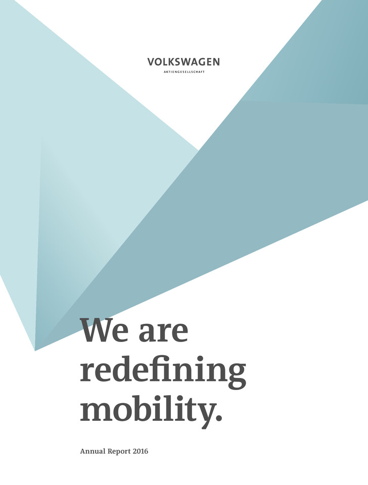 Volkswagen AG - Annual Report 2016