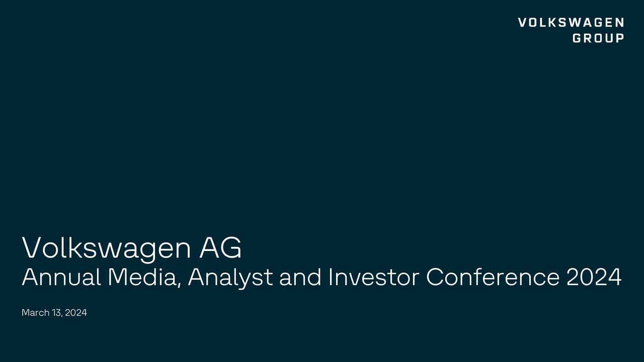 Jahrespresse-, Analysten- und Investorenkonferenz 2024