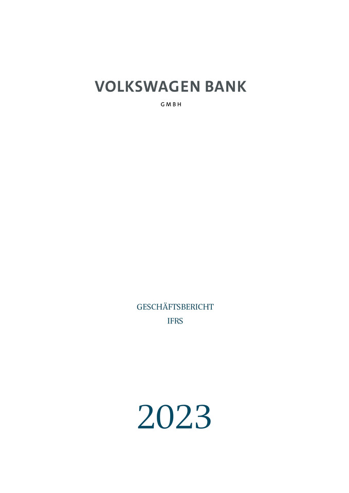 Volkswagen Bank Geschäftsbericht 2023