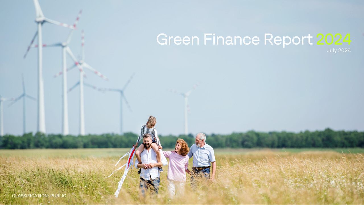 Green Finance Report 2024 (englisch)