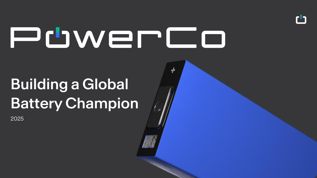 PowerCo – Building a Global Battery Champion