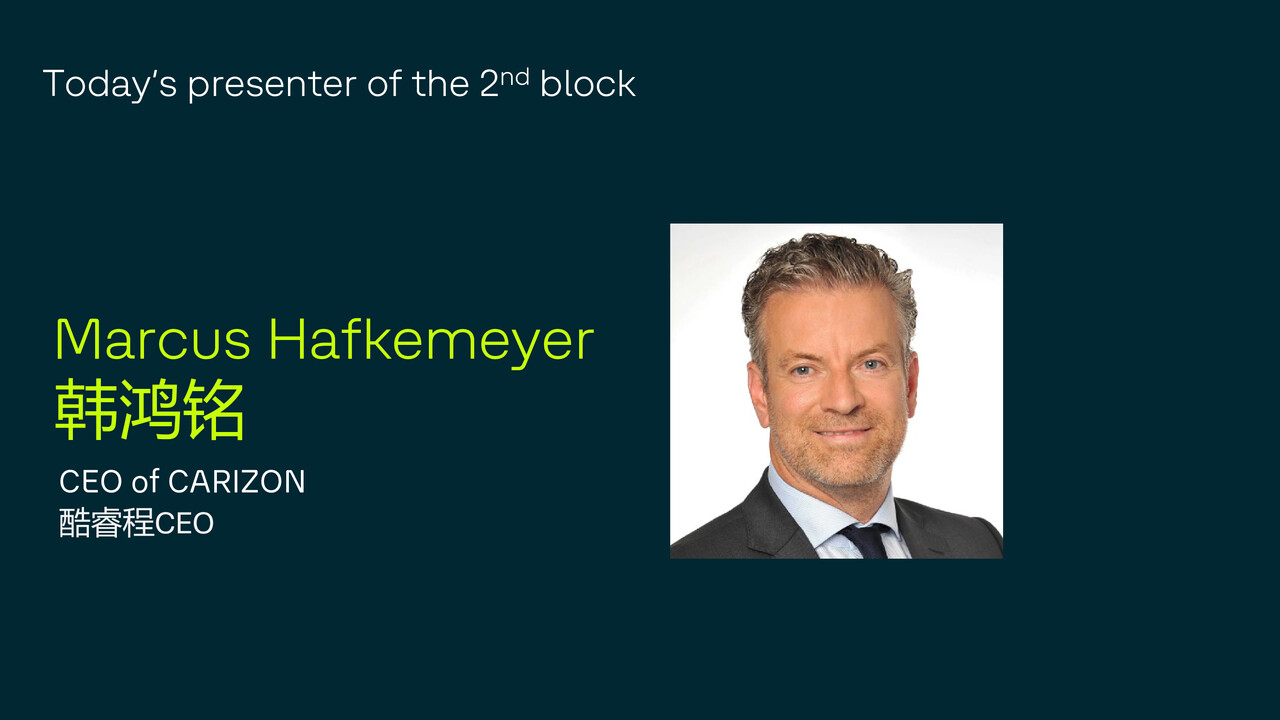 China Investor Update - Marcus Hafkemeyer
