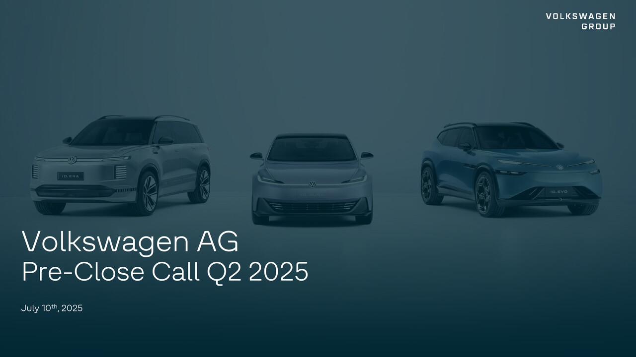 Pre-Close Call Q2 2025