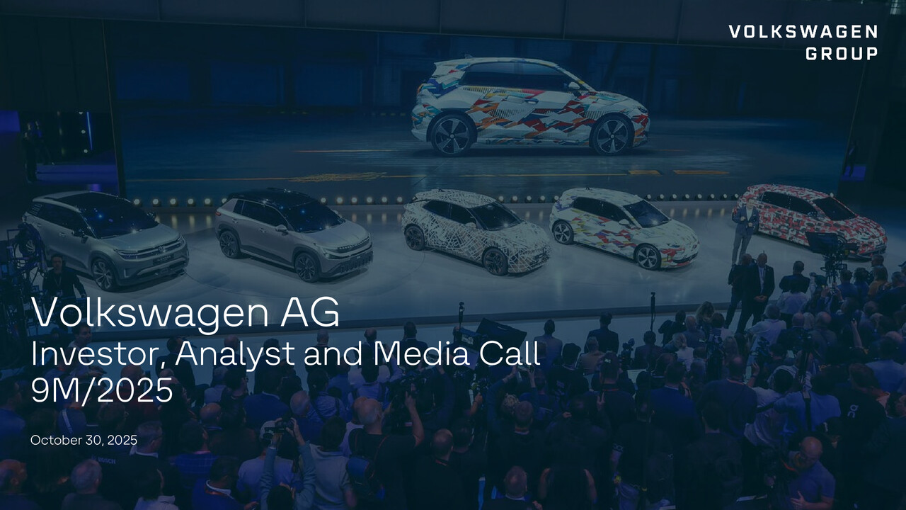9M 2025 Investor, Analyst and Media Call