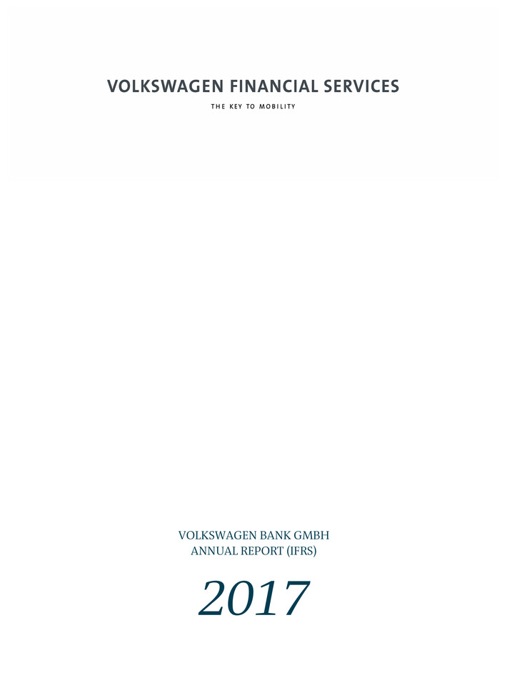Volkswagen Bank GmbH IFRS Annual Report 2017