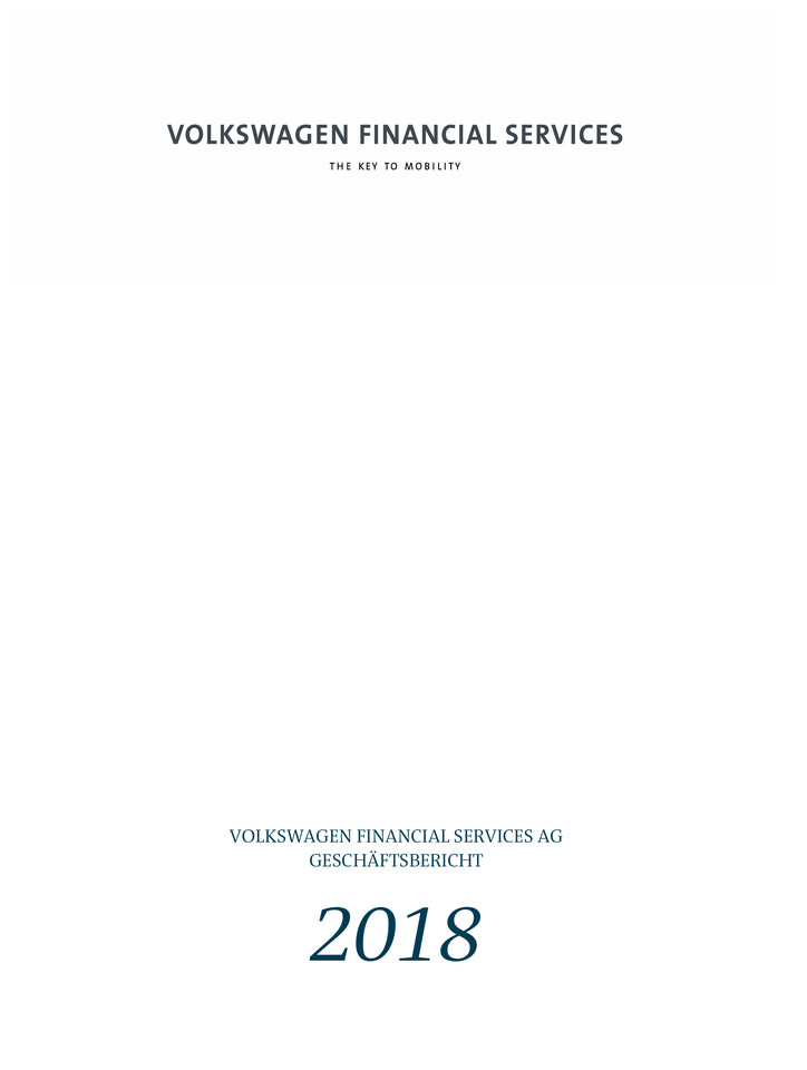 Volkswagen Financial Services AG IFRS Geschäftsbericht 2018