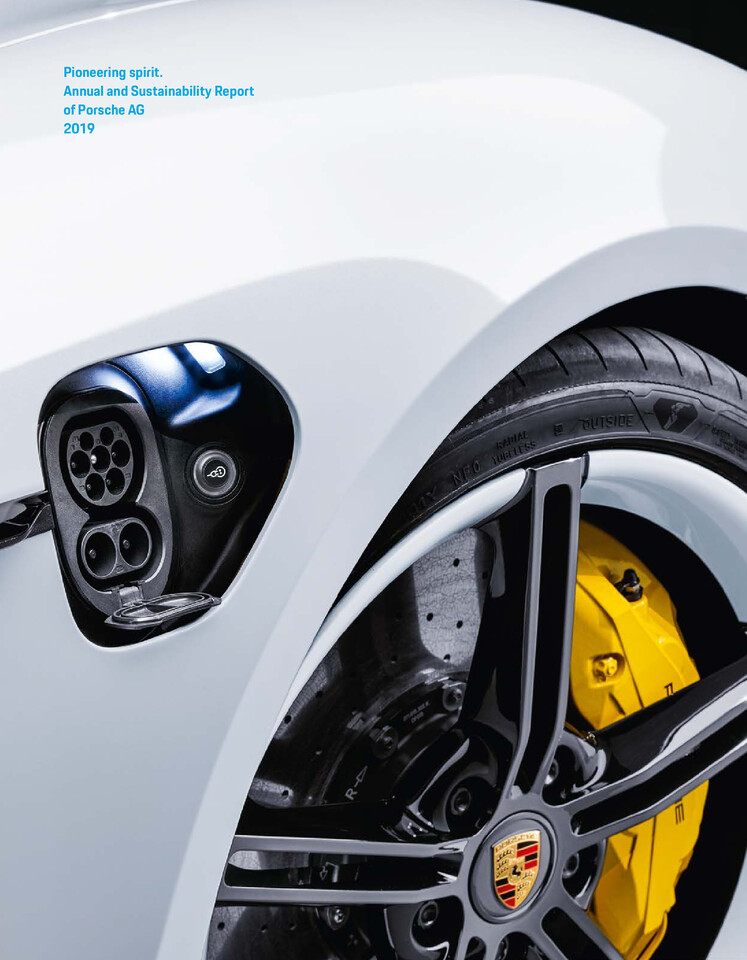 Annual and Sustainability Report 2019 Porsche AG