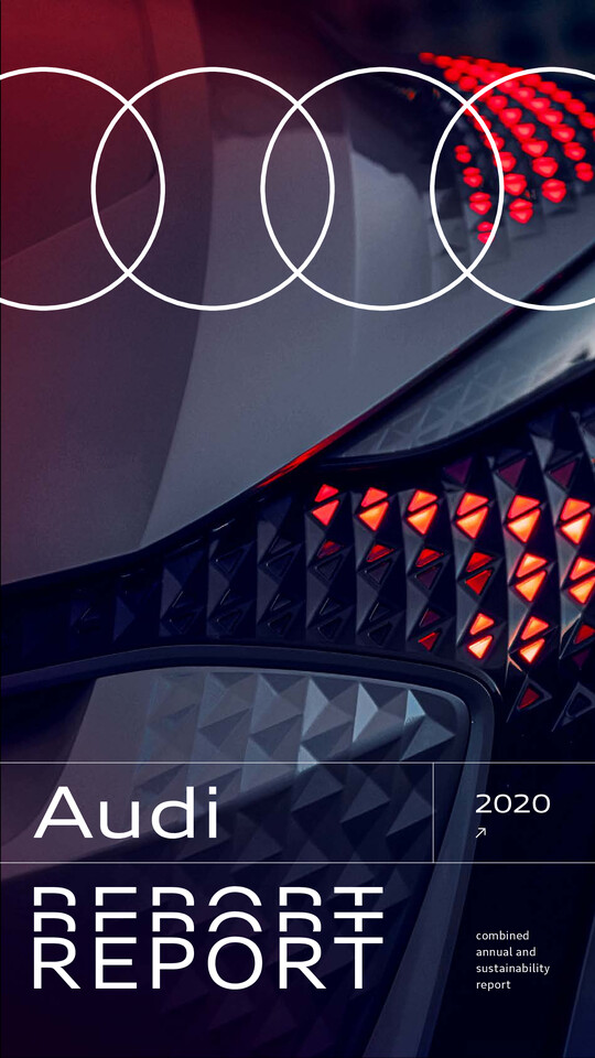 Audi AG Annual and Sustainability Report 2020