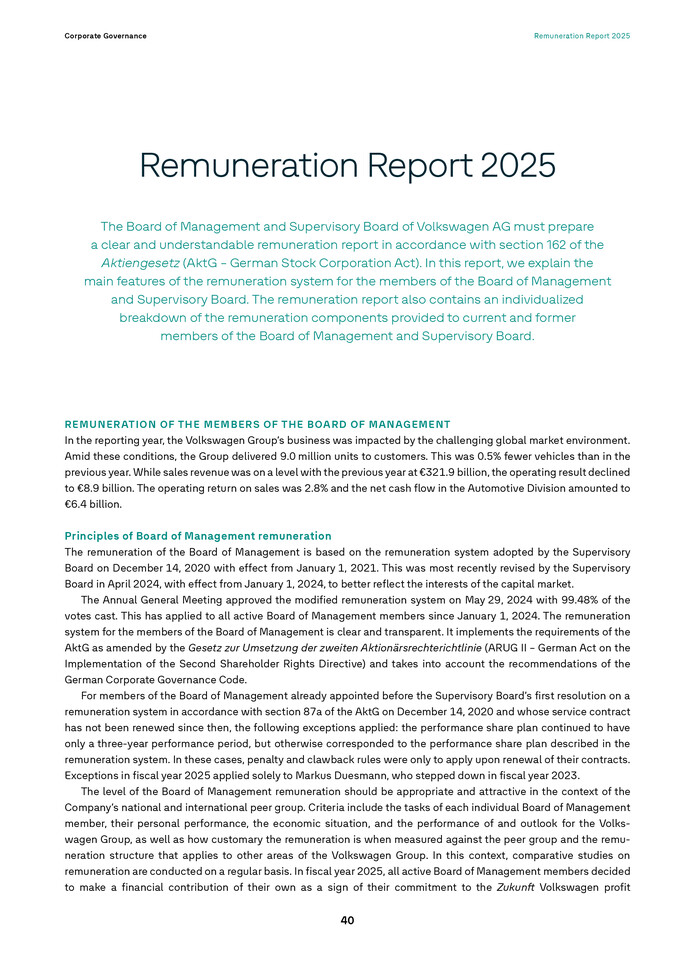 Remuneration Report 2025