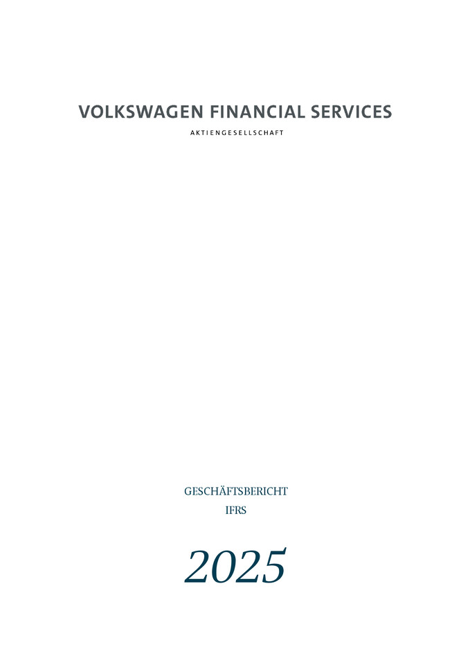 Volkswagen Financial Services AG IFRS Geschäftsbericht 2025