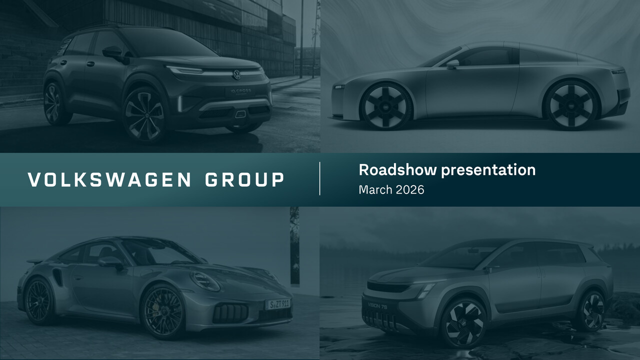 Volkswagen Group Roadshow Presentation March 2026