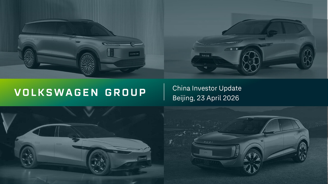 Volkswagen Group China Investor Update 2026 - Welcome & Group Update