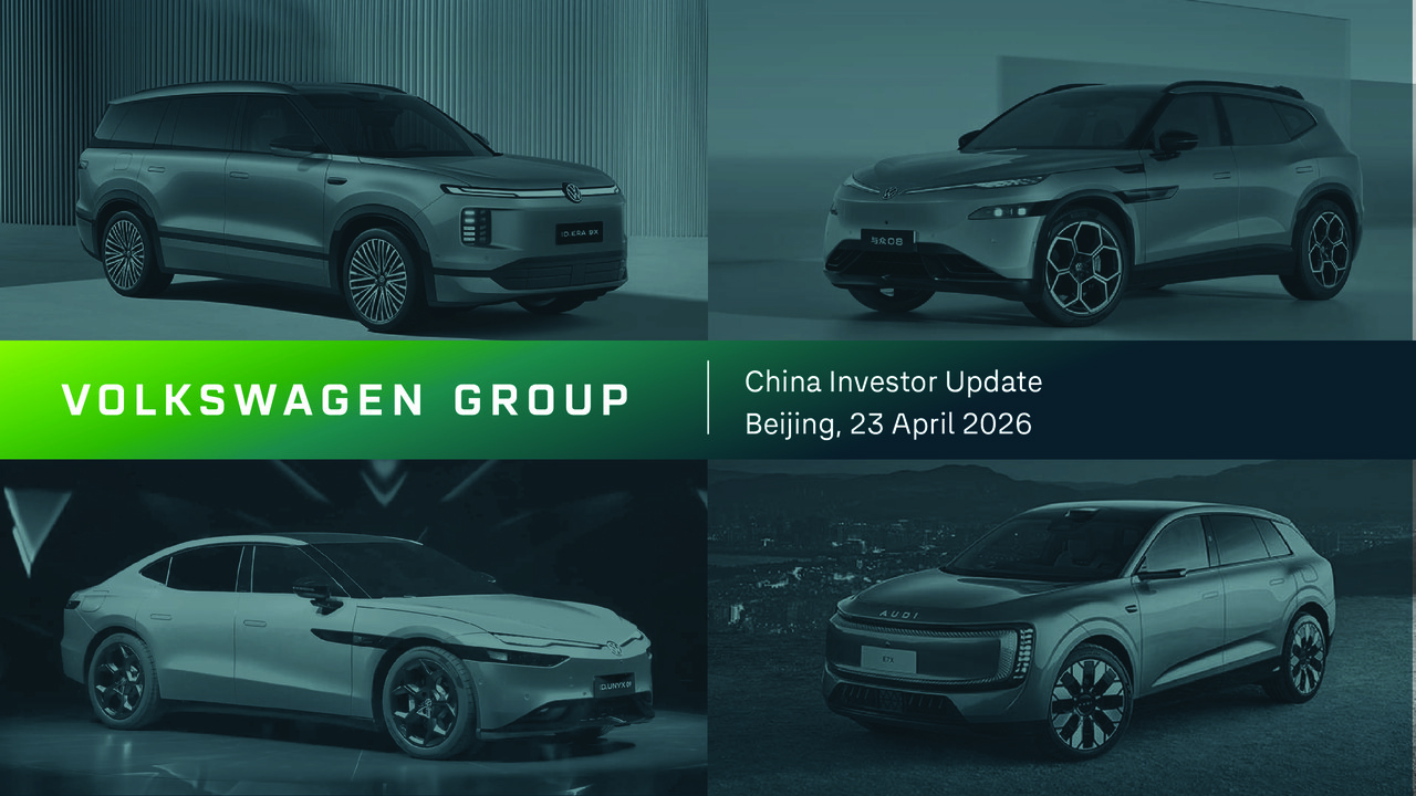 Volkswagen Group China Investor Update 2026 - Market & Strategy Update China O. Blume