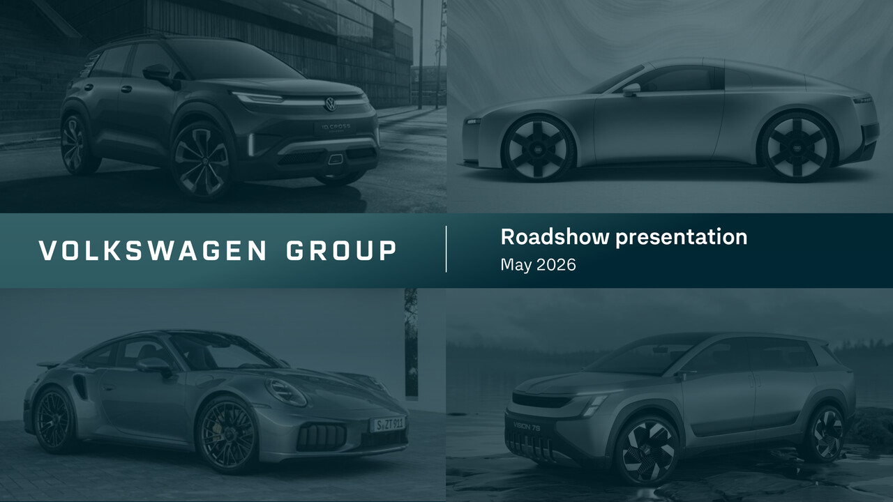 Volkswagen Group Roadshow Presentation May 2026