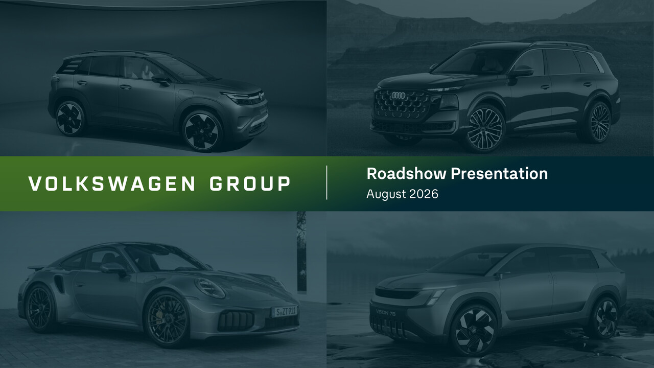 Volkswagen Group H1 Roadshow Presentation
