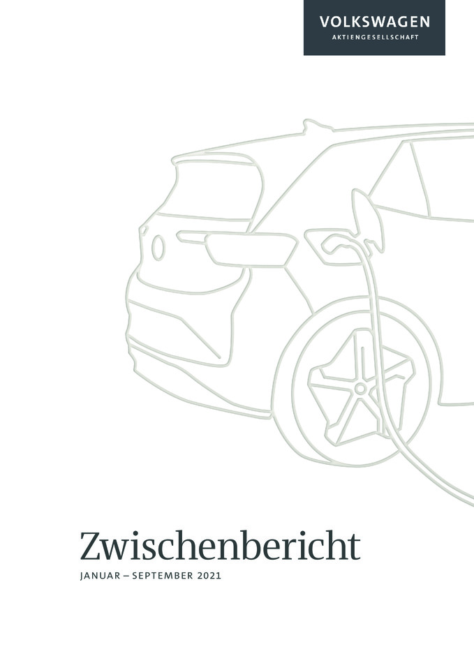Zwischenbericht Januar - September 2021