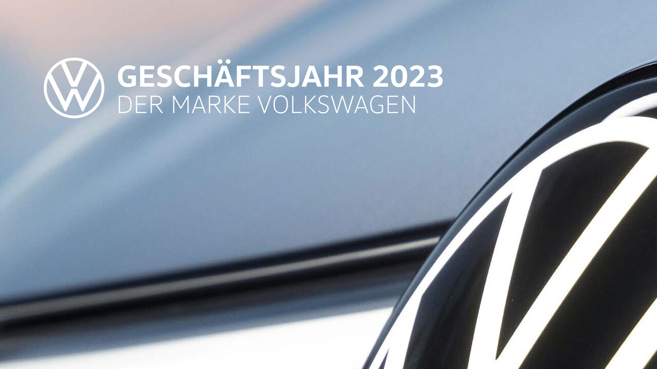 Geschäftsjahr 2023 der Marke Volkswagen