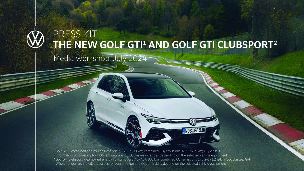 The new Golf GTI and Golf GTI Clubsport