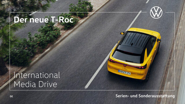 Der neue T-Roc - International Media Drive | Volkswagen Newsroom