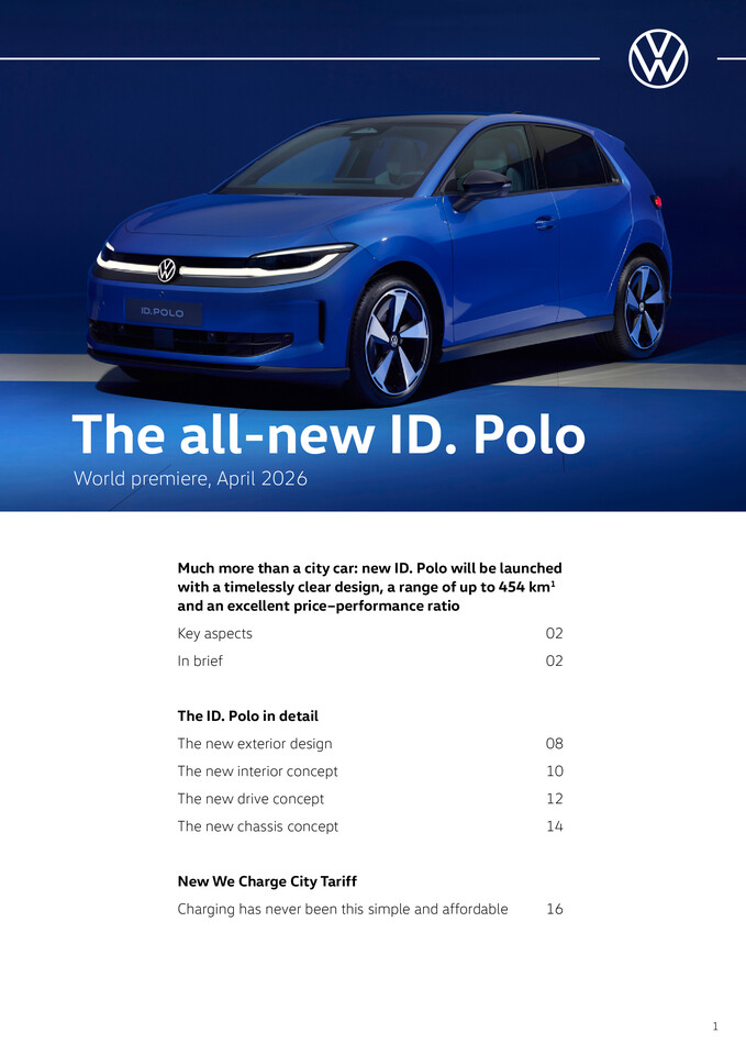The new ID. Polo - World premiere