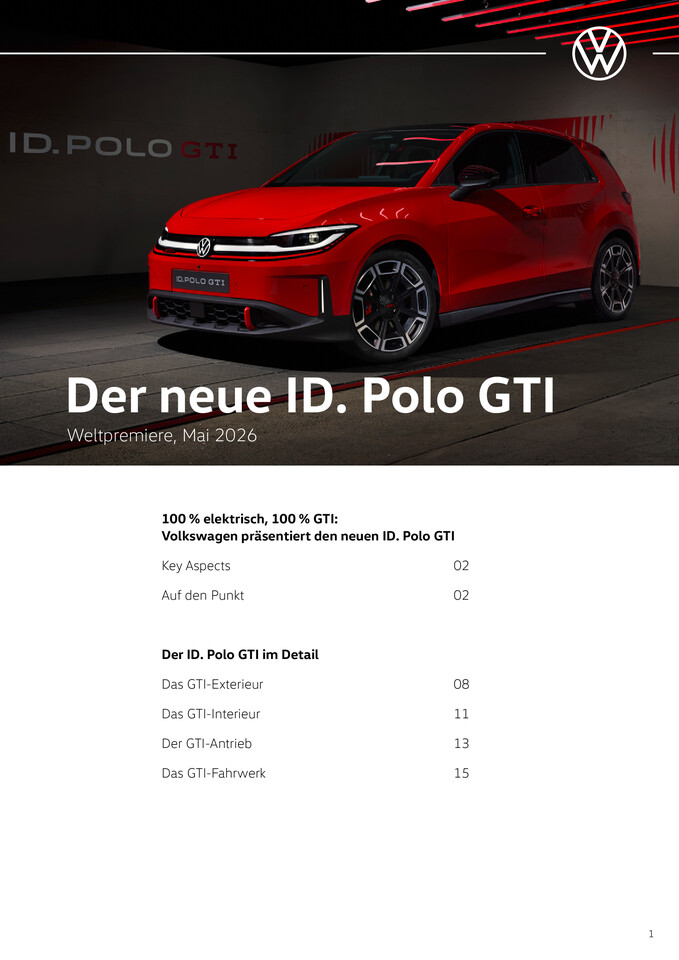 Der neue ID. Polo GTI - Weltpremiere
