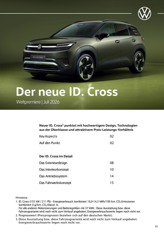 Der neue ID. Cross - Weltpremiere
