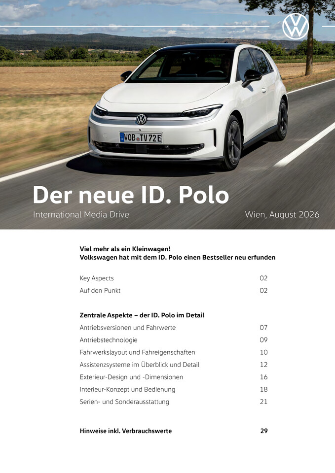 Der neue ID. Polo - International Media Drive