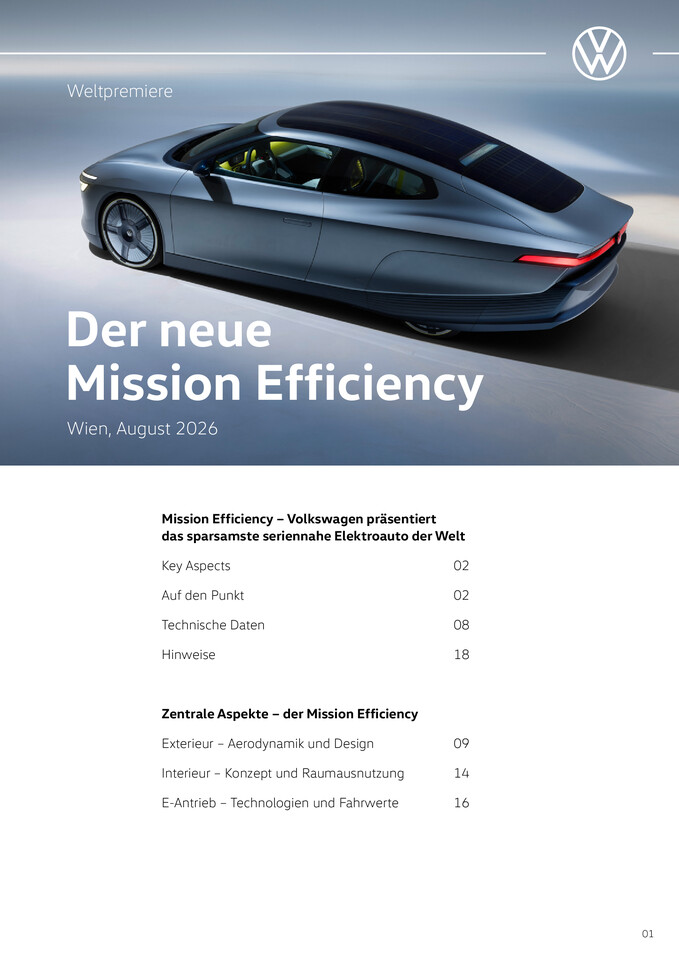 Der neue Mission Efficiency