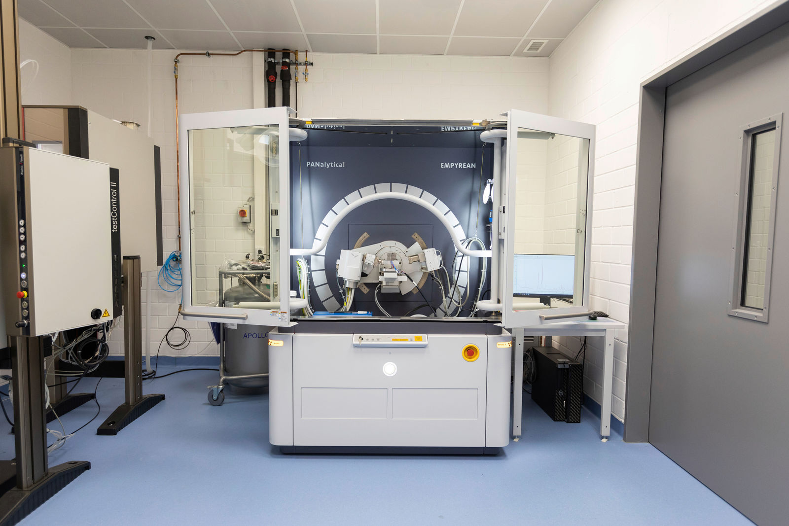 Eröffnung Batterielabore | Röntgendiffraktometer zur Bestimmung der Kristallstruktur von Elektrodenmaterialien