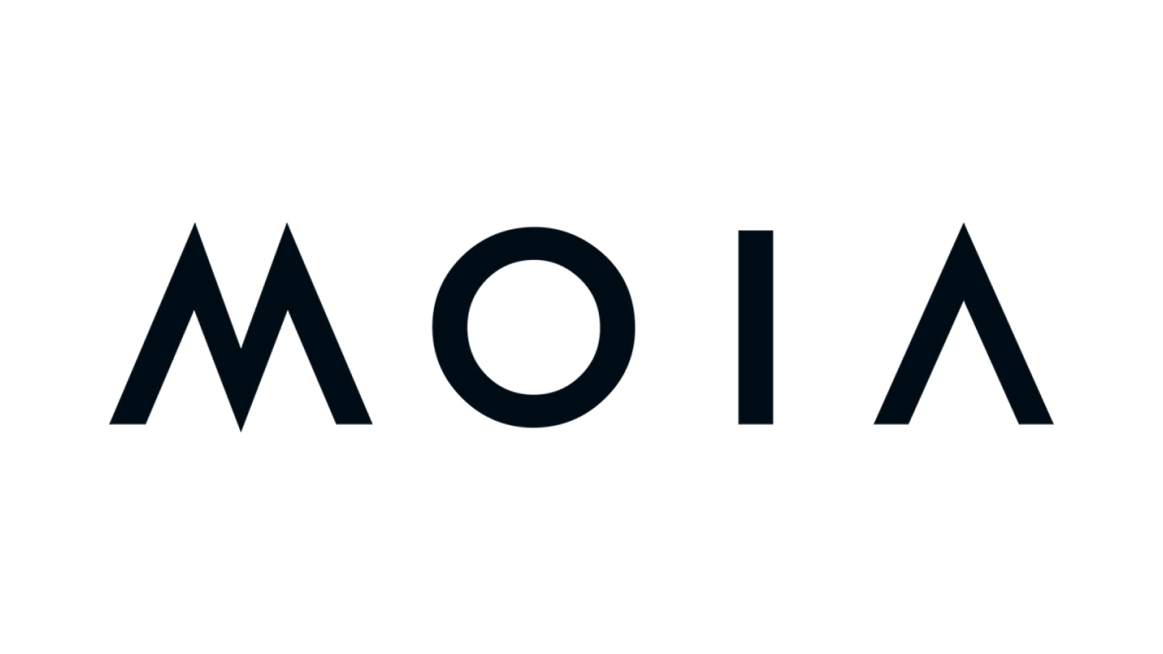 Logo MOIA auf weißem Hintergrund
