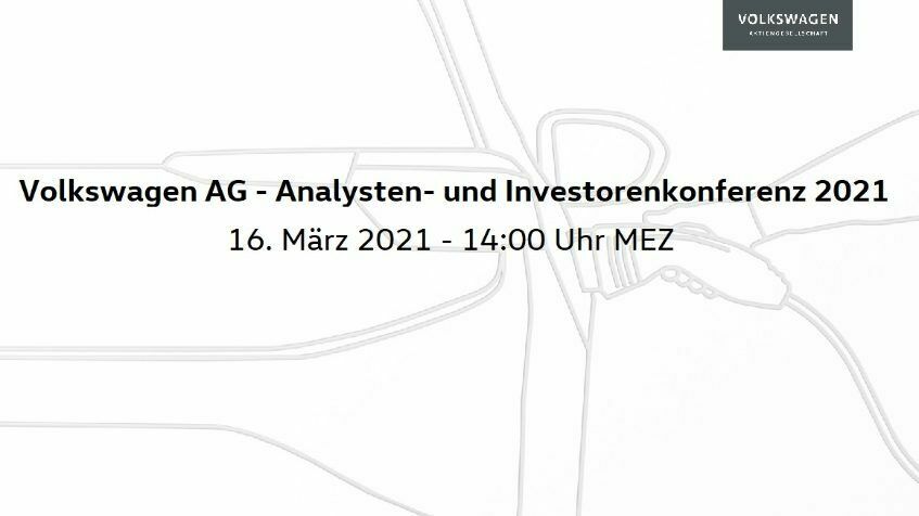 Analysten- und Investorenkonferenz 2021