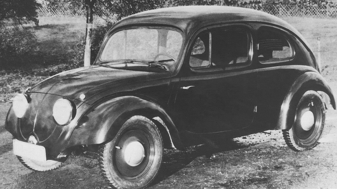 Chronik 1934: Prototyp aus der VW 3-Serie