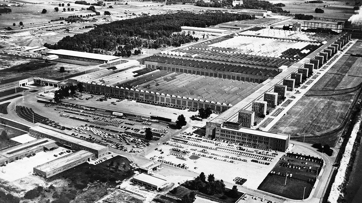Chronik 1952: Produktion in Wolfsburg