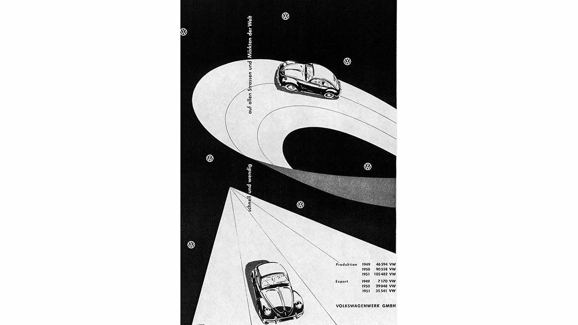 Chronicle 1952: Volkswagen ad